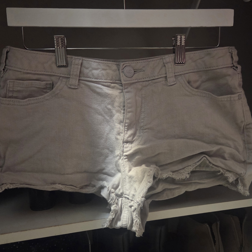 Lauren Conrad Women's Gray Denim Shorts